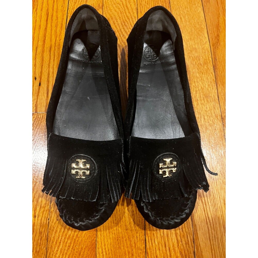 Tory Burch Snyder Fringe Moccasins Style Number 32148491| Boho Size 8.5M